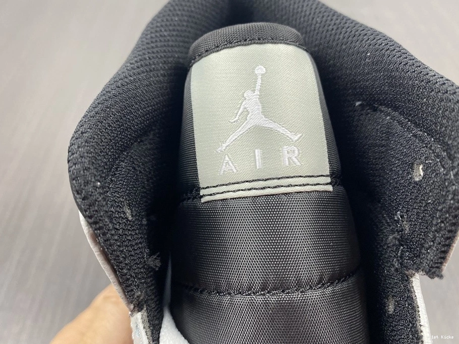 Jordan Smoke 1 Grey 554724-078 Air Mid Light 1115